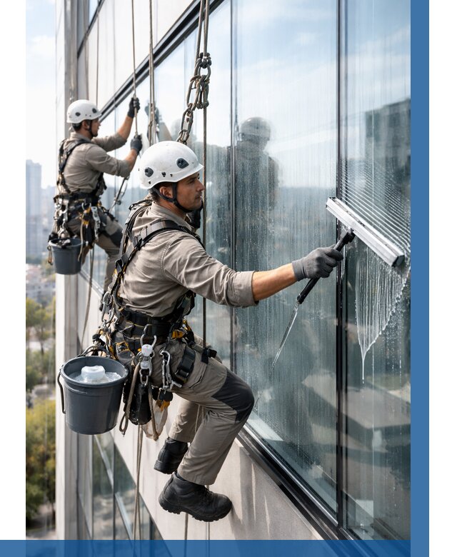 Мойка окон альпинистами в Старой Руссе от 4586 р. | ВЫСОТНИК-Срс