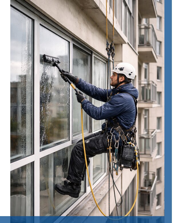 Мойка балконного остекления в Старой Руссе от 3567 р. | ВЫСОТНИК-Срс