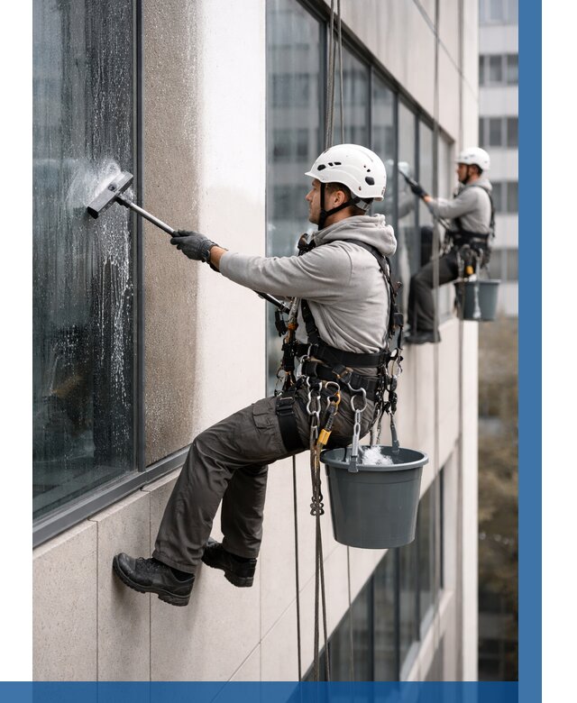 Мойка фасадов зданий в Старой Руссе под ключ от 357 р. | ВЫСОТНИК-Срс