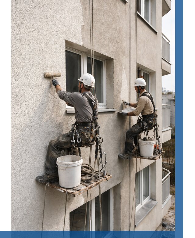 Нанесение короеда на фасад в Старой Руссе от 459 р. | ВЫСОТНИК-Срс