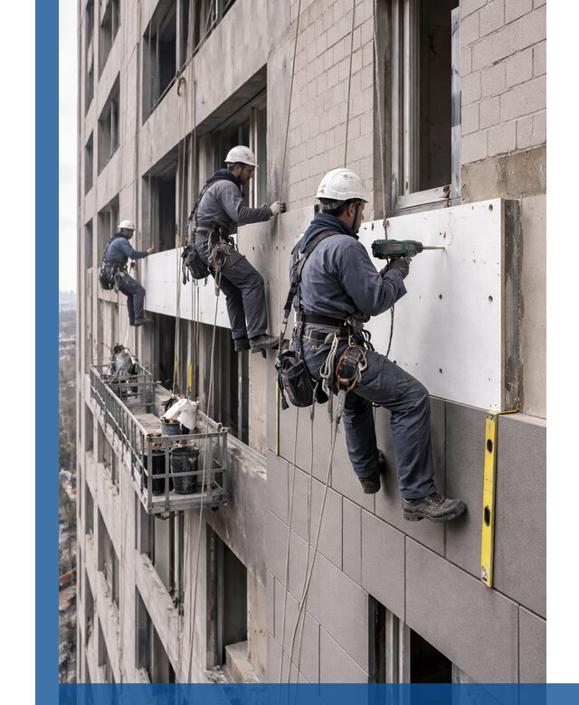 Монтаж фасадных термопанелей высокого качества в Старой Руссе