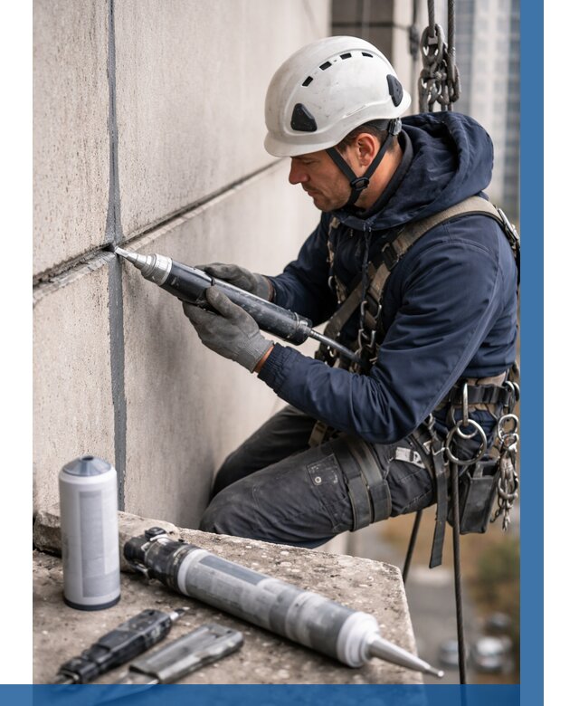 Вторичная герметизация швов в Старой Руссе от 459 р. | ВЫСОТНИК-Срс