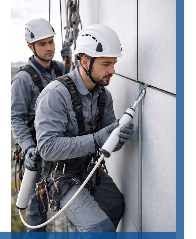 Герметизация швов вилатермом в Старой Руссе от 611 р. | ВЫСОТНИК-Срс