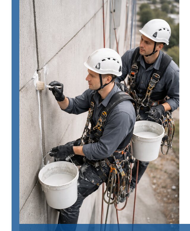 Противогрибковая обработка швов в Старой Руссе для фасадов и кровель