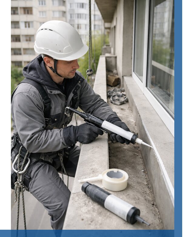 Герметизация швов лоджии в Старой Руссе от 4586 р. | ВЫСОТНИК-Срс