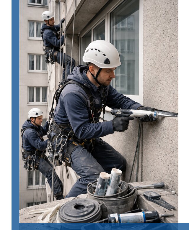 Герметизация швов лоджии в Старой Руссе профессионально и надежно