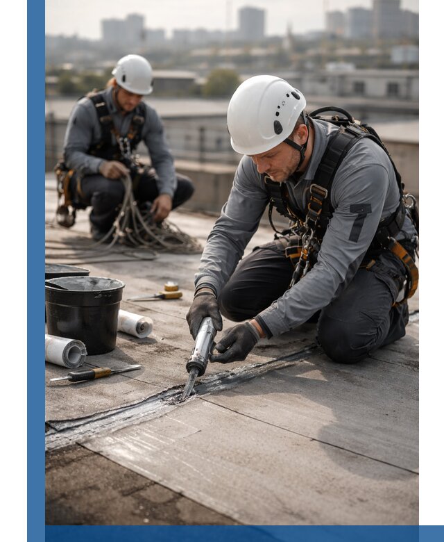 Аварийное и капитальное устранение протечек кровли в Старой Руссе