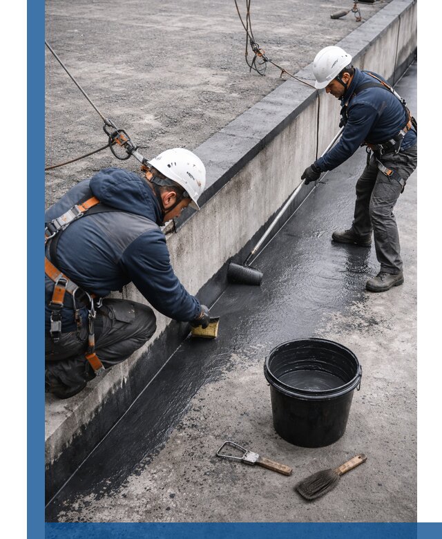 Гидроизоляция кровли жидкой резиной профессионально в Старой Руссе