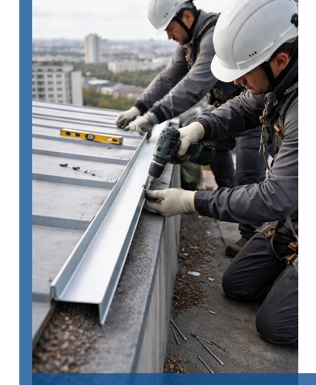 Монтаж капельника на кровле в Старой Руссе с гарантией качества