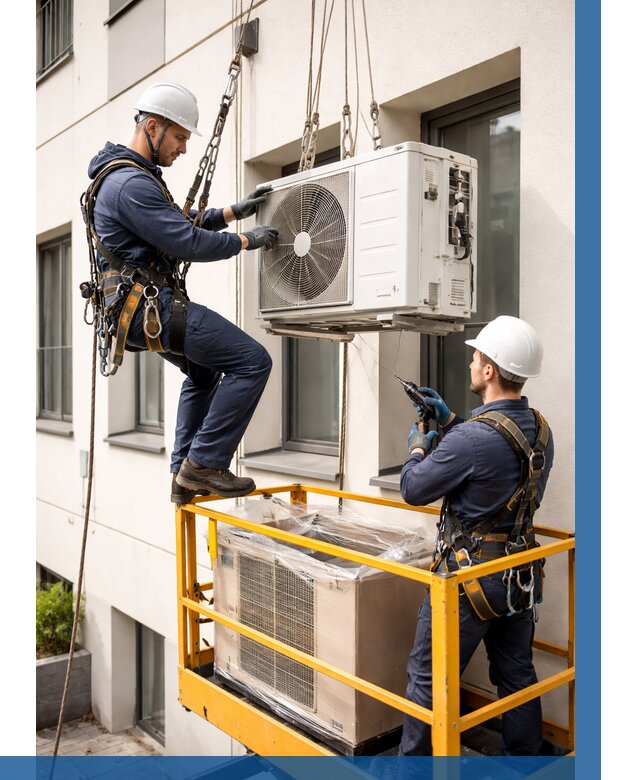 Демонтаж внешнего блока кондиционера в Старой Руссе от 3567 р. | ВЫСОТНИК-Срс