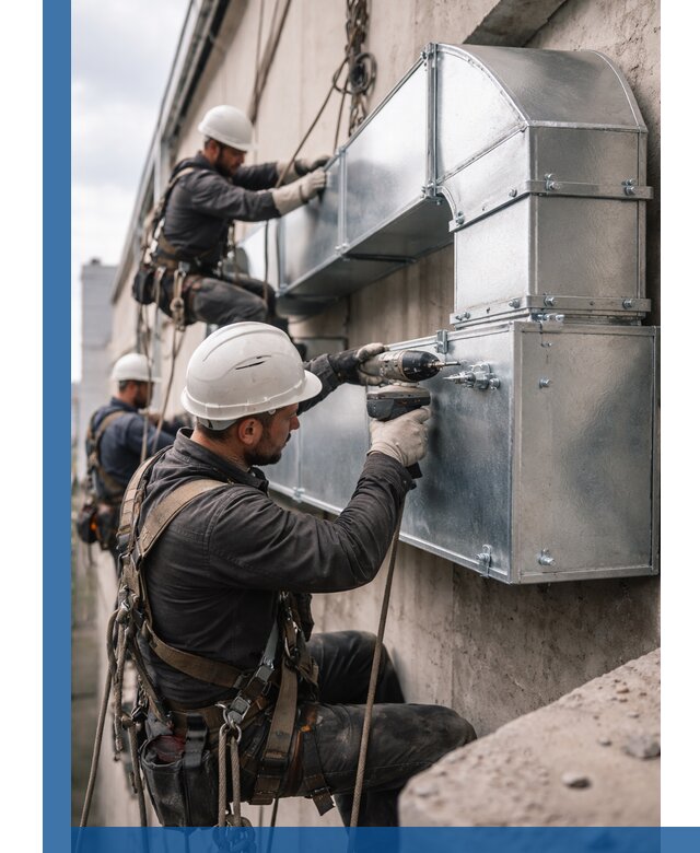 Профессиональный монтаж вентиляционных коробов в Старой Руссе под ключ