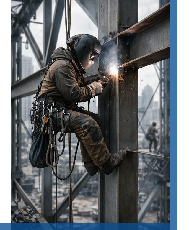 Высотные сварочные работы в Старой Руссе от 3567 р. | ВЫСОТНИК-Срс