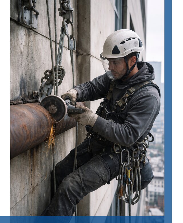 Резка металла на высоте в Старой Руссе по цене от 4586 р. | ВЫСОТНИК-Срс