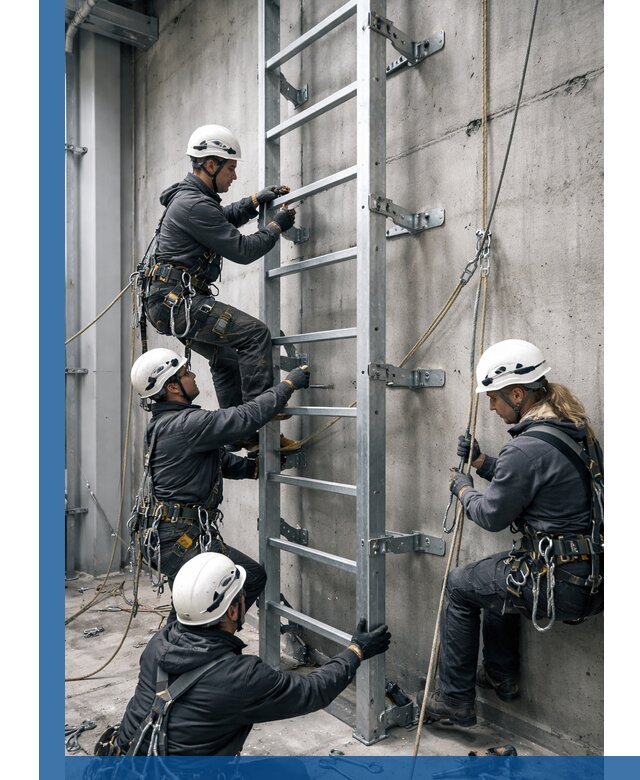 Монтаж металлических лестниц в Старой Руссе под ключ со гарантией