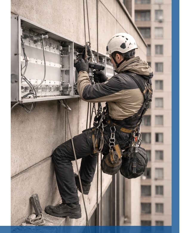 Ремонт вывески на высоте в Старой Руссе от 4586 р. | ВЫСОТНИК-Срс