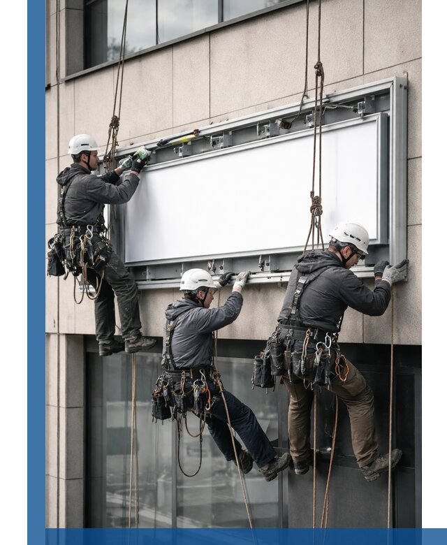 Профессиональный монтаж светового короба под ключ в Старой Руссе