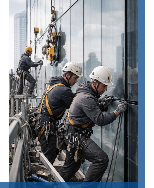 Структурное остекление фасадов в Старой Руссе от 9681 р. | ВЫСОТНИК-Срс