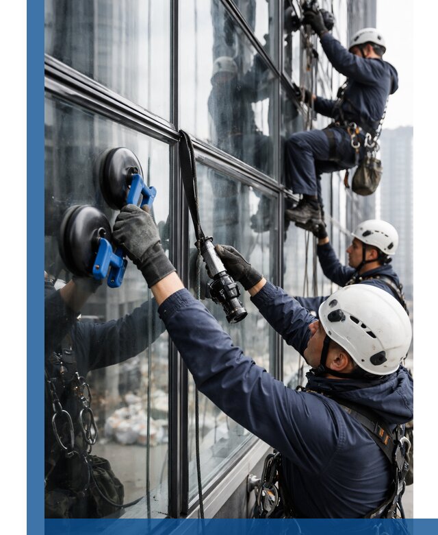 Радиусное остекление фасадов под ключ в Старой Руссе с гарантиями