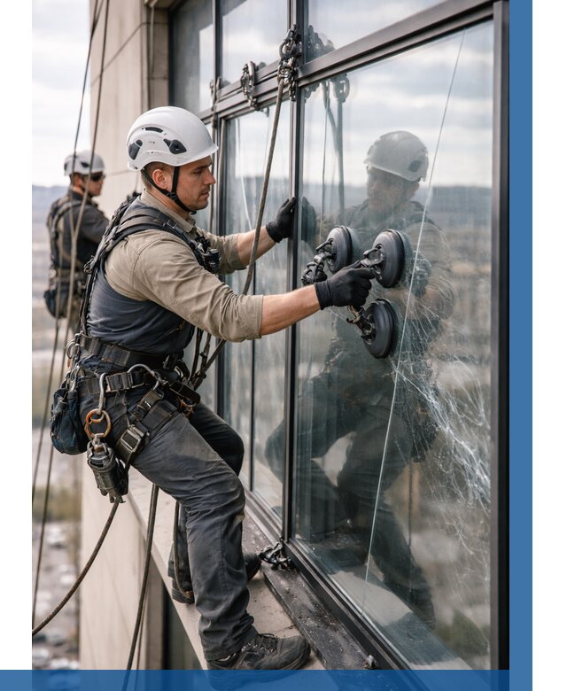 Замена стекла в витраже в Старой Руссе под ключ от 8662 р. | ВЫСОТНИК-Срс