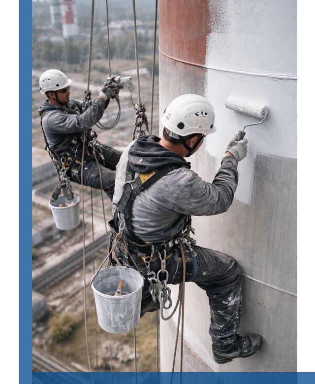 Покраска дымовых труб в Старой Руссе: антикоррозийная защита и восстановление