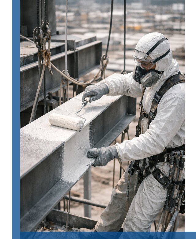 Профессиональная огнезащитная обработка металлоконструкций в Старой Руссе