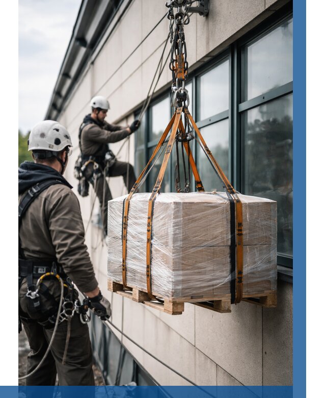 Подъем груза на высоту в Старой Руссе от 3057 р. | ВЫСОТНИК-Срс