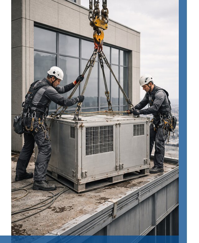 Такелажные работы на высоте в Старой Руссе от 8152 р. | ВЫСОТНИК-Срс