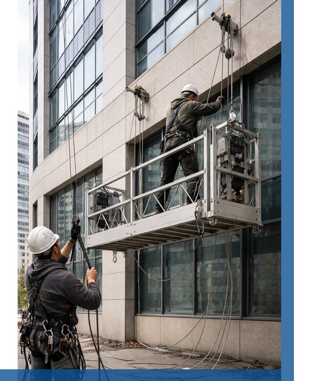Монтаж и подъем фасадной люльки в Старой Руссе от 12228 р. | ВЫСОТНИК-Срс