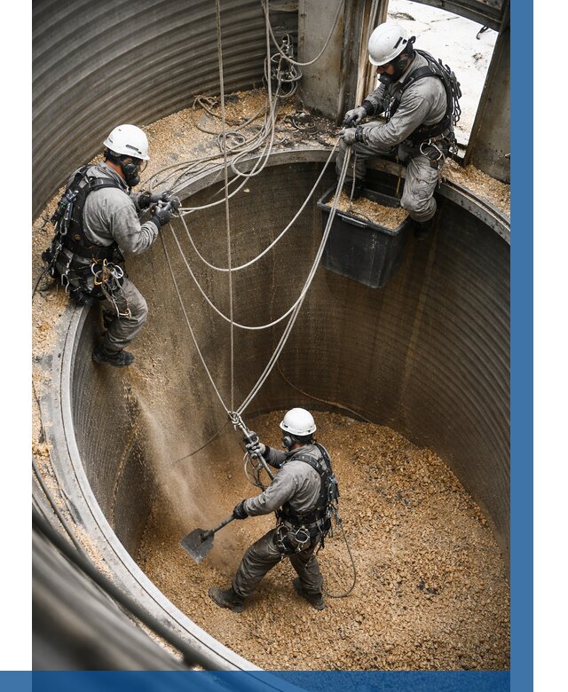 Чистка зерновых бункеров в Старой Руссе от 12228 р. | ВЫСОТНИК-Срс