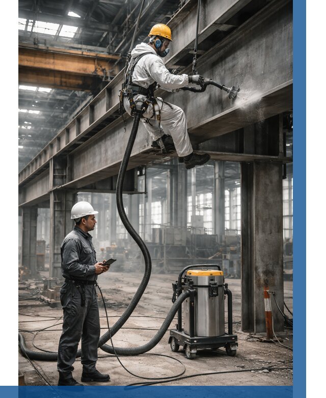 Обеспыливание конструкций в цехе в Старой Руссе от 4280 р. | ВЫСОТНИК-Срс