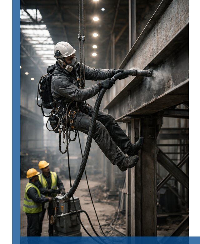 Обеспыливание конструкций в цехах промышленного производства в Старой Руссе