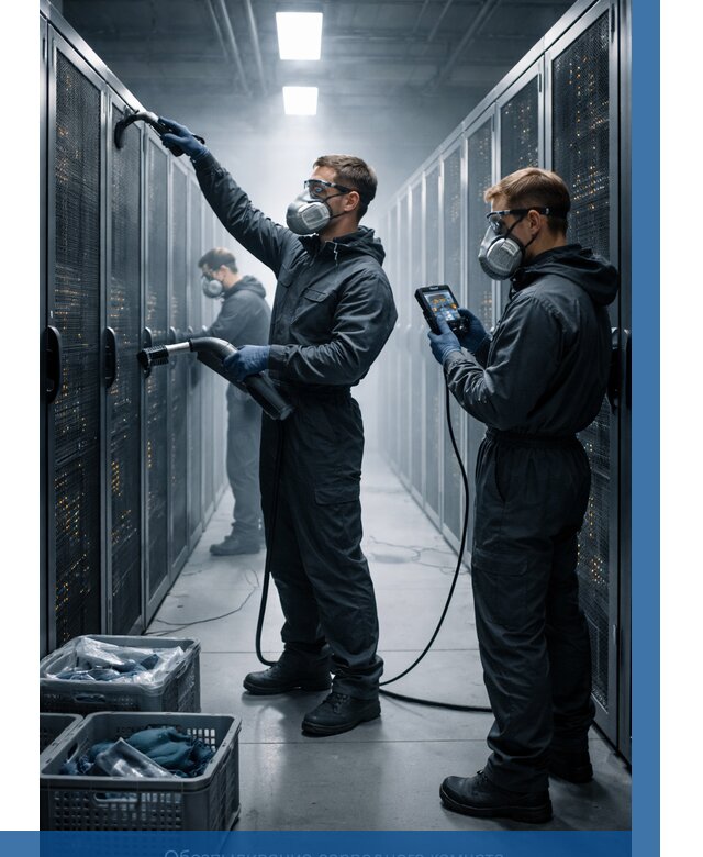 Обеспыливание серверной комнаты в Старой Руссе от 4586 р. | ВЫСОТНИК-Срс