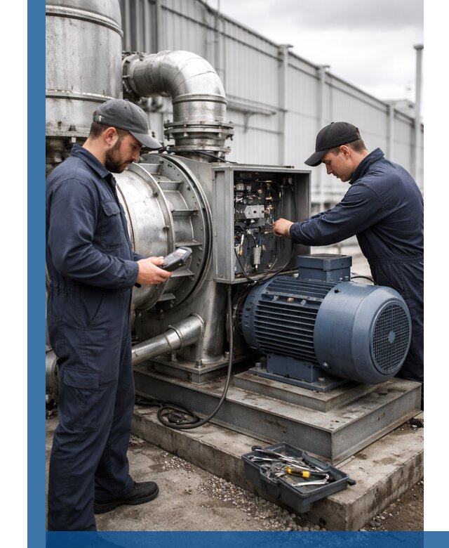Техническое обслуживание промышленного оборудования в Старой Руссе