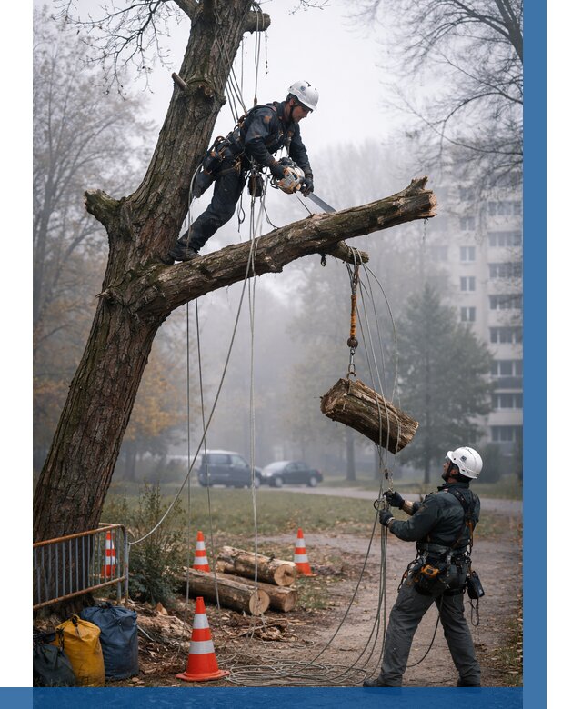 Удаление аварийных деревьев в Старой Руссе от 15285 р. | ВЫСОТНИК-Срс