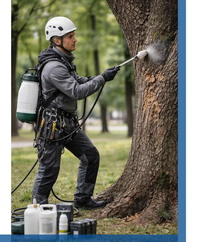 Обработка деревьев от вредителей в Старой Руссе от 4586 р. | ВЫСОТНИК-Срс