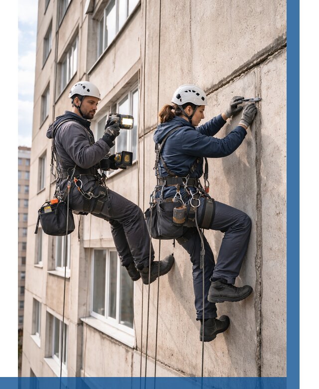 Обследование межпанельных швов в Старой Руссе от 1834 р. | ВЫСОТНИК-Срс